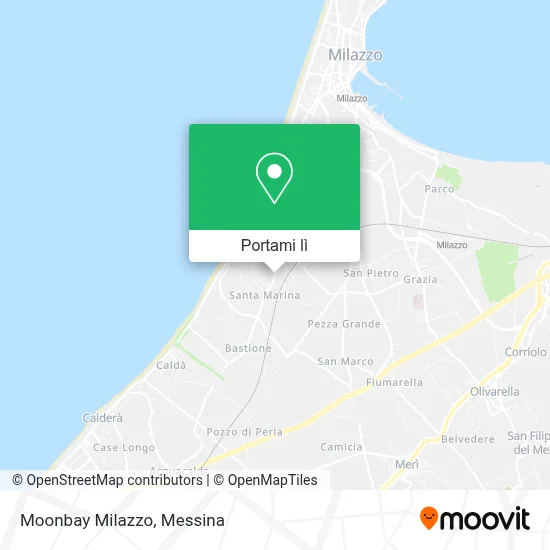 Mappa Moonbay Milazzo