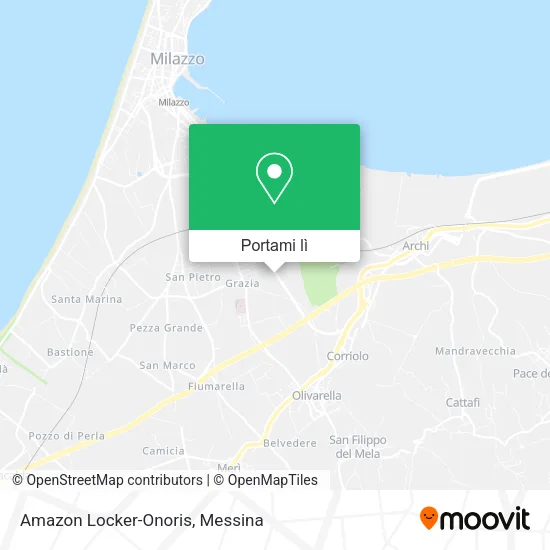 Mappa Amazon Locker-Onoris