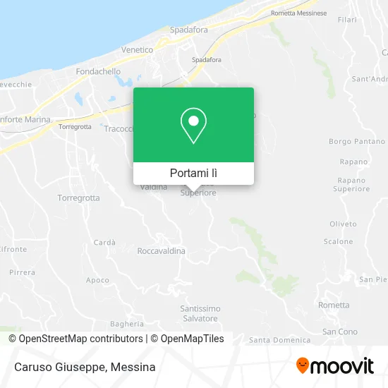 Mappa Caruso Giuseppe