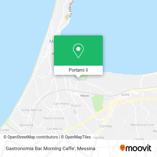 Mappa Gastronomia Bar Morning Caffe'