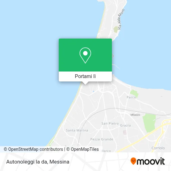 Mappa Autonoleggi la da