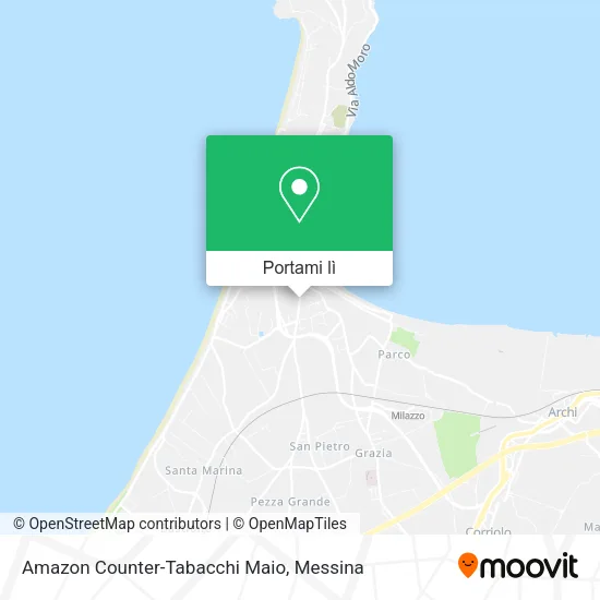 Mappa Amazon Counter-Tabacchi Maio