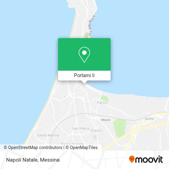 Mappa Napoli Natale