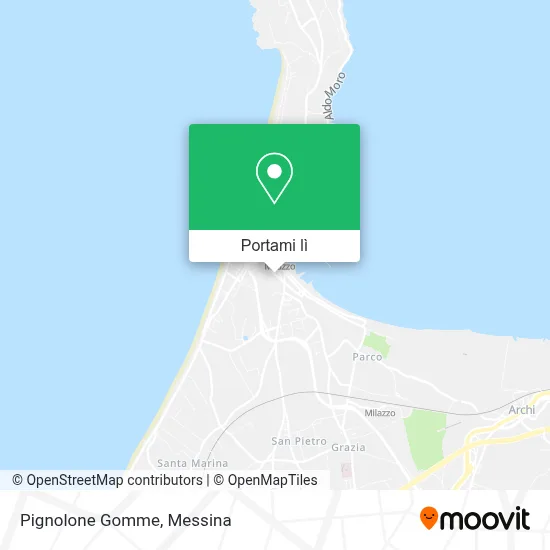 Mappa Pignolone Gomme