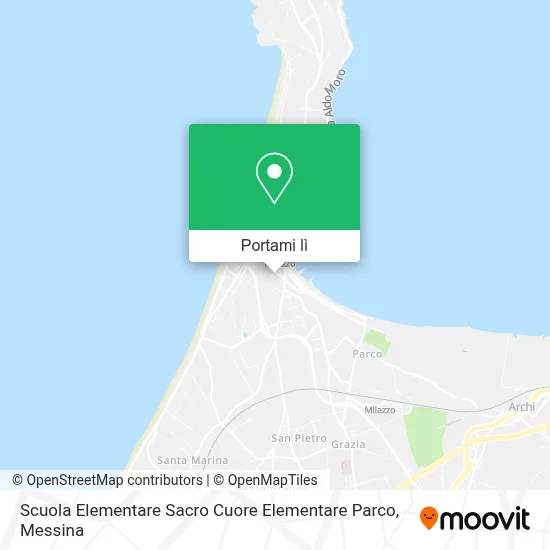 Mappa Scuola Elementare Sacro Cuore Elementare Parco