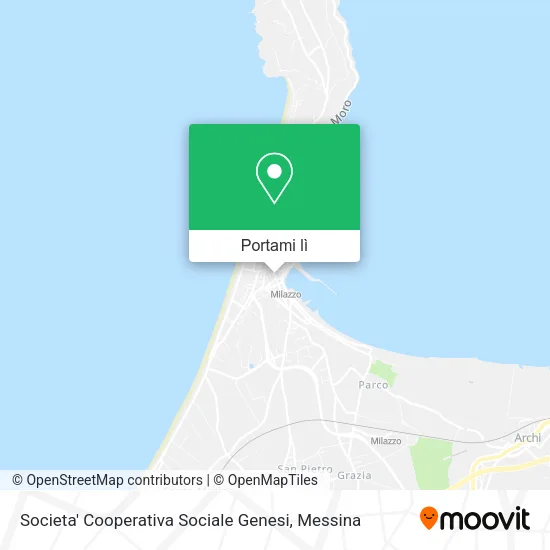 Mappa Societa' Cooperativa Sociale Genesi