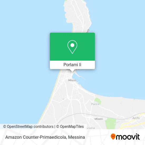 Mappa Amazon Counter-Primaedicola