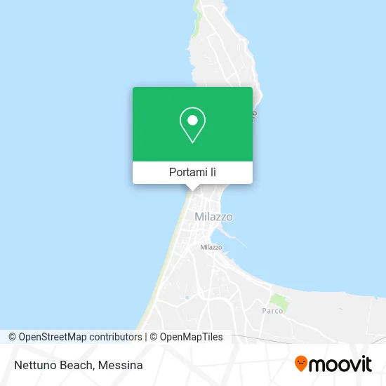 Mappa Nettuno Beach