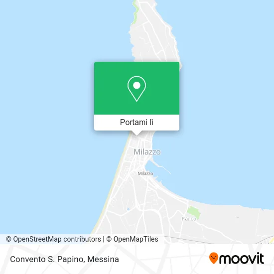 Mappa Convento S. Papino