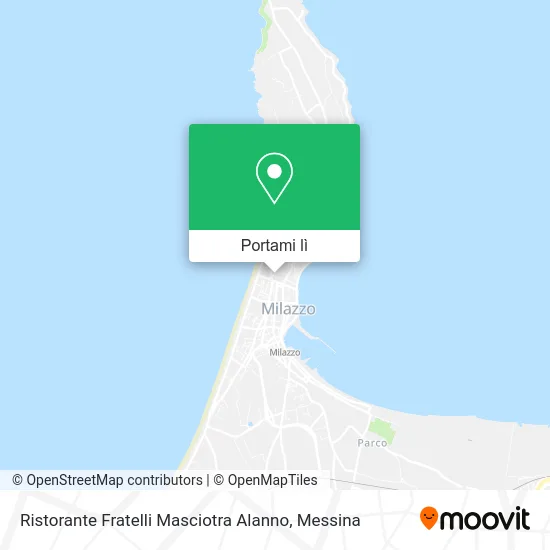 Mappa Ristorante Fratelli Masciotra Alanno