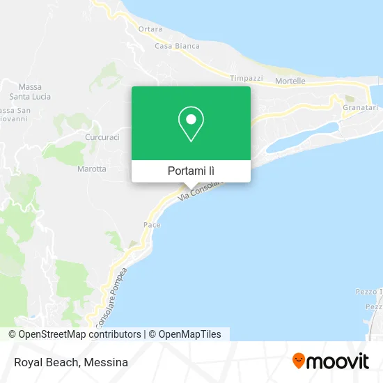 Mappa Royal Beach