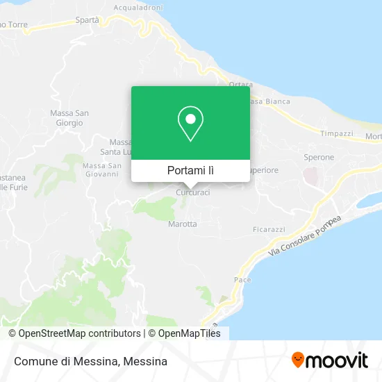 Mappa Comune di Messina