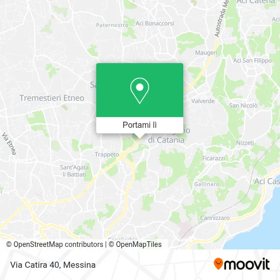 Mappa Via Catira  40