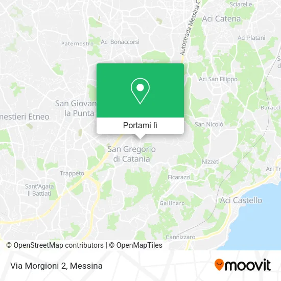 Mappa Via Morgioni  2