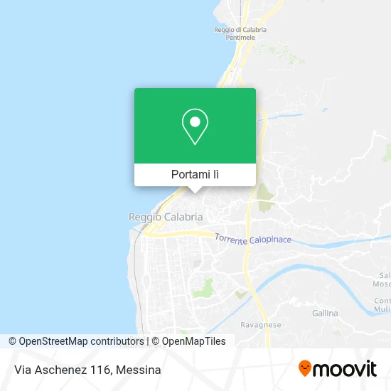 Mappa Via Aschenez  116