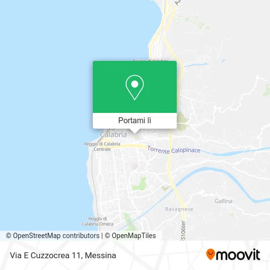 Mappa Via E  Cuzzocrea  11