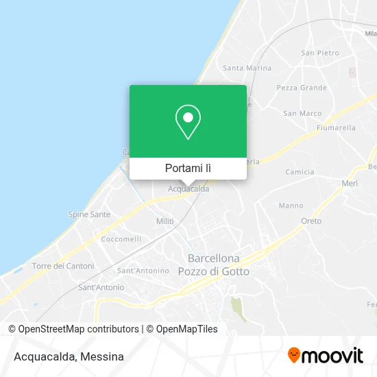 Mappa Acquacalda