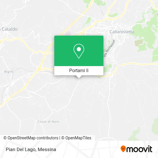 Mappa Pian Del Lago