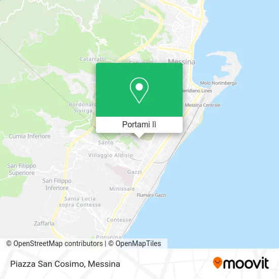 Mappa Piazza San Cosimo