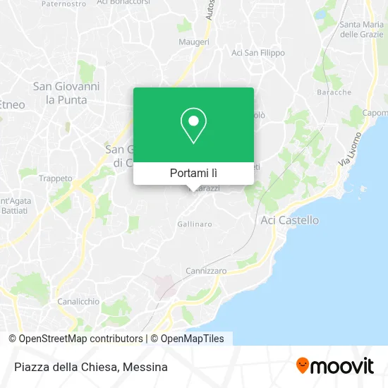 Mappa Piazza della Chiesa