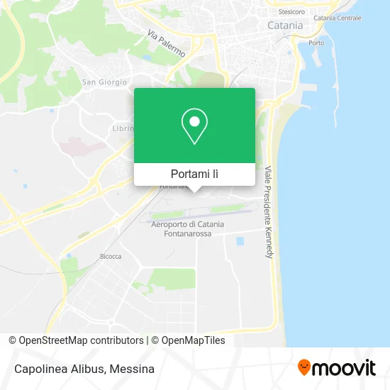 Mappa Capolinea Alibus