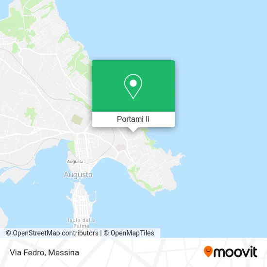 Mappa Via Fedro