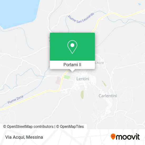 Mappa Via Acqui