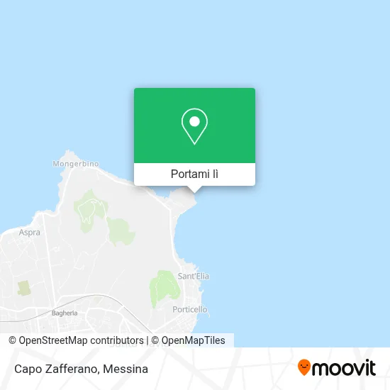 Mappa Capo Zafferano