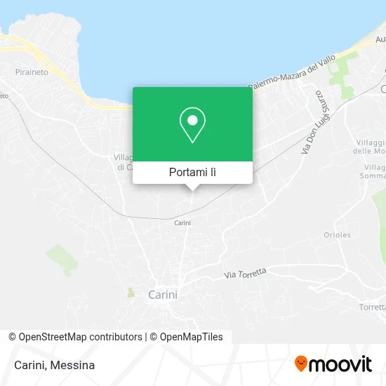 Mappa Carini