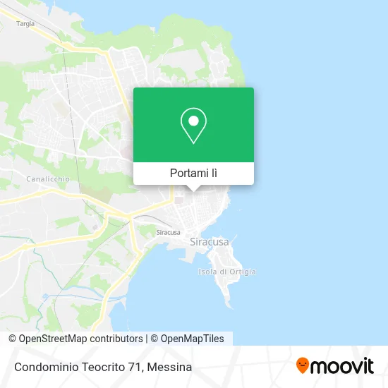 Mappa Condominio Teocrito 71