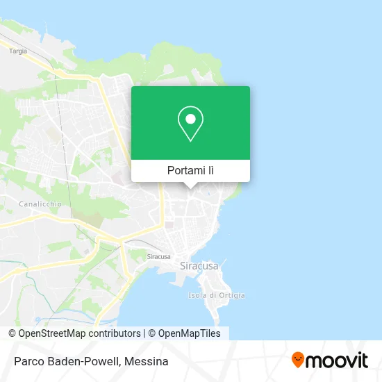 Mappa Parco Baden-Powell
