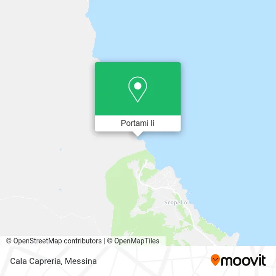 Mappa Cala Capreria