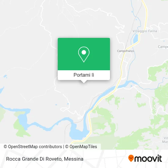 Mappa Rocca Grande Di Roveto
