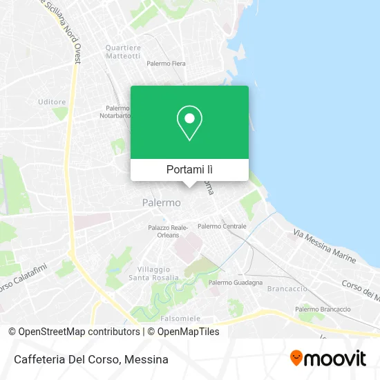 Mappa Caffeteria Del Corso