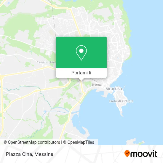 Mappa Piazza Cina