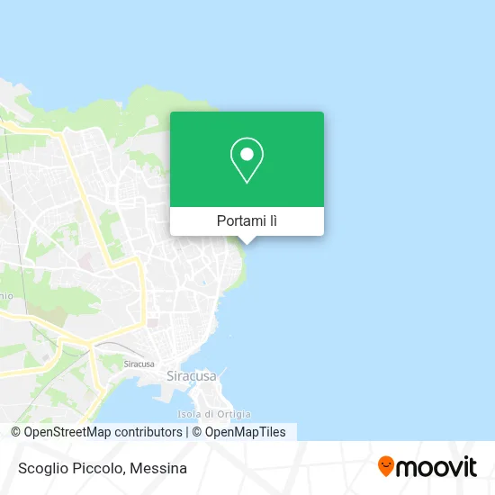 Mappa Scoglio Piccolo