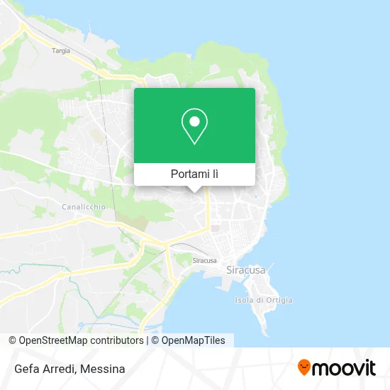 Mappa Gefa Arredi