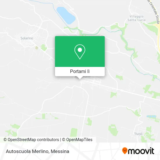 Mappa Autoscuola Merlino
