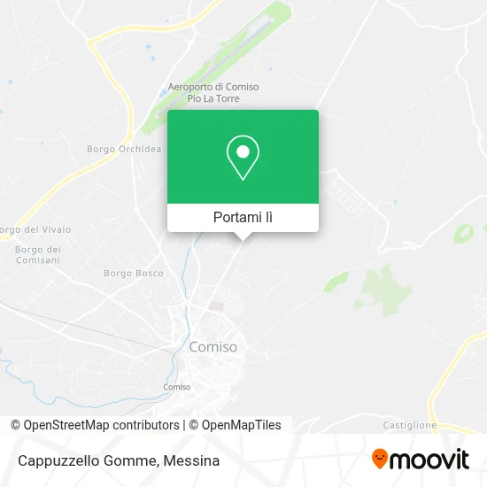 Mappa Cappuzzello Gomme