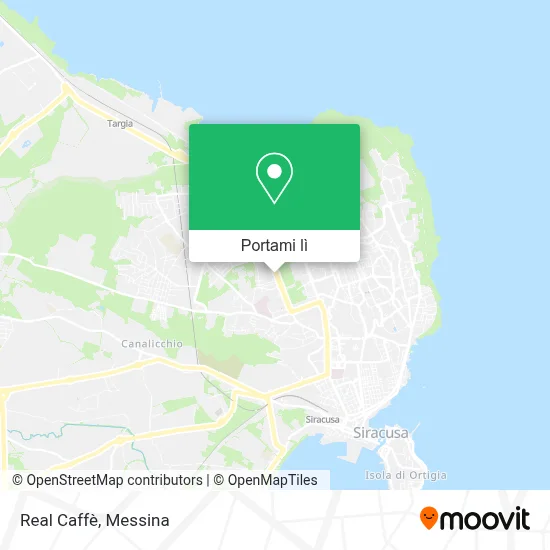 Mappa Real Caffè