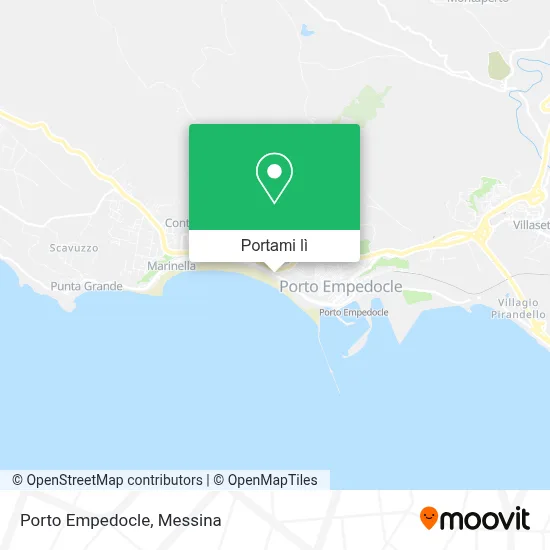 Mappa Porto Empedocle