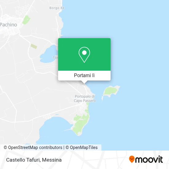 Mappa Castello Tafuri