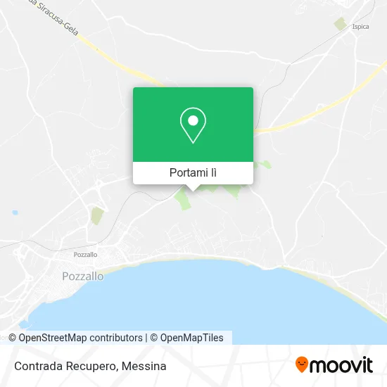 Mappa Contrada Recupero
