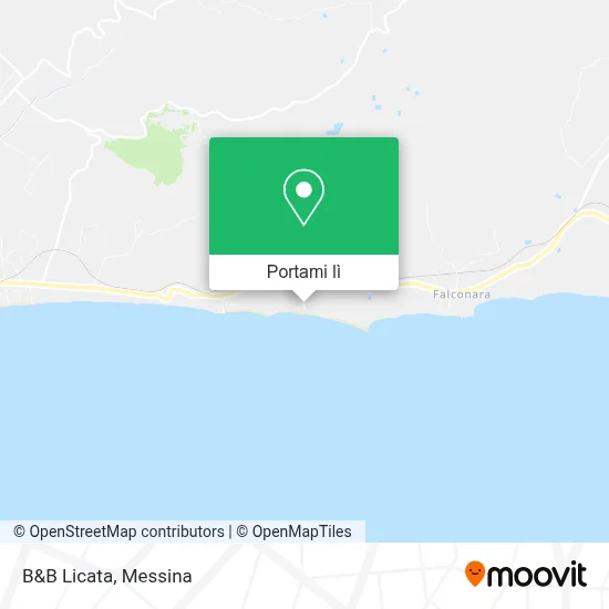 Mappa B&B Licata