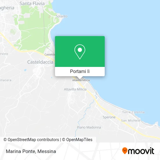 Mappa Marina Ponte