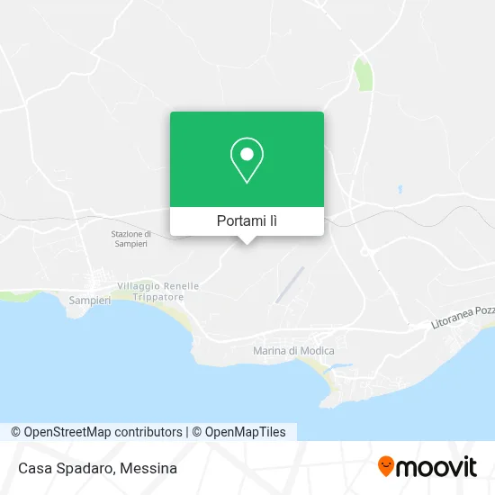 Mappa Casa Spadaro
