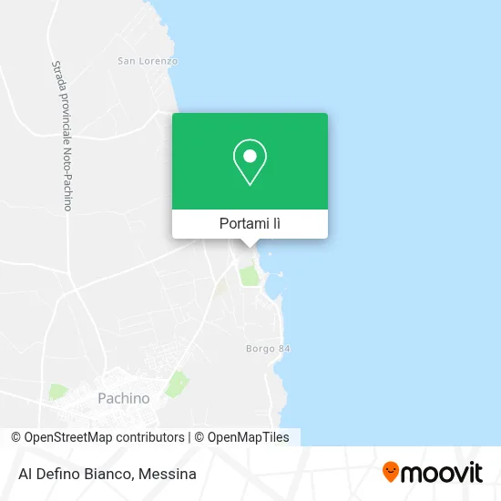 Mappa Al Defino Bianco