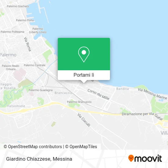 Mappa Giardino Chiazzese
