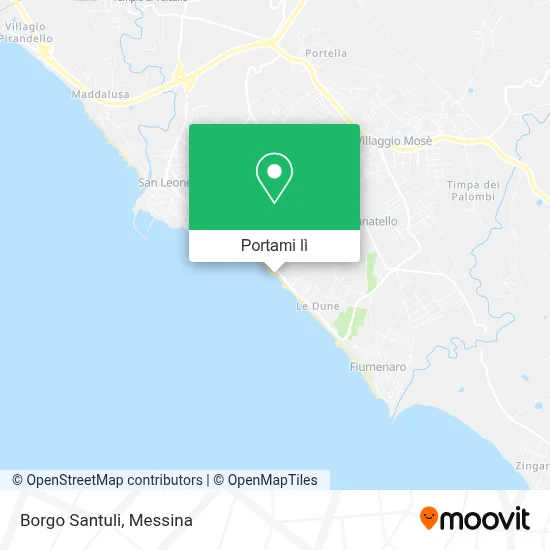 Mappa Borgo Santuli