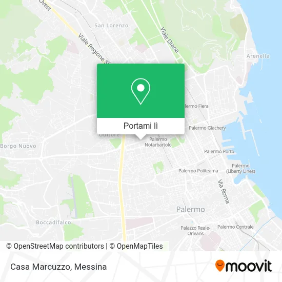Mappa Casa Marcuzzo